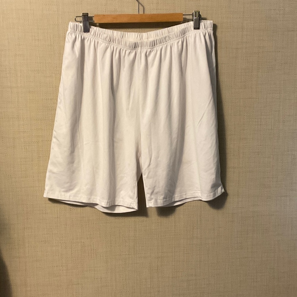 SHEIN Women's White Athletic Shorts